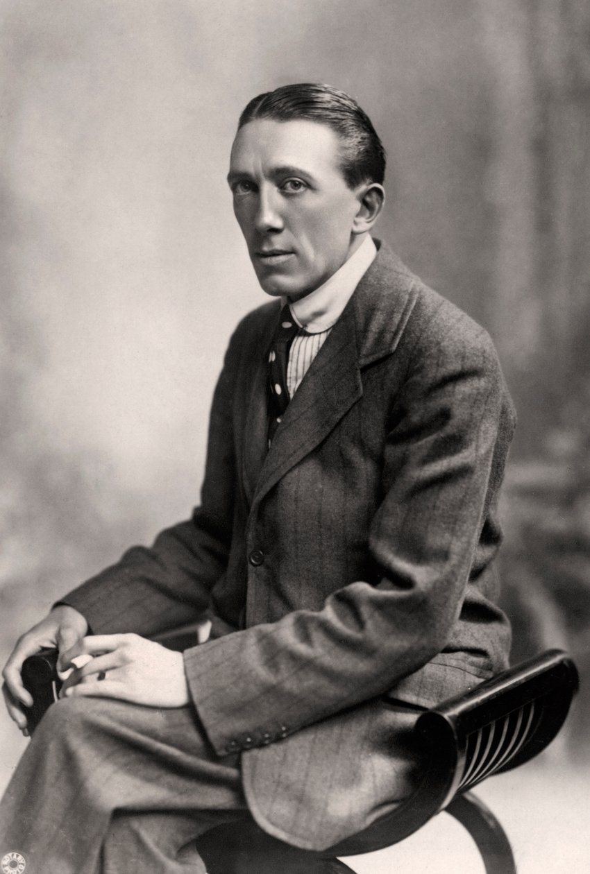 Gerald Du Maurier 1873-1934, İngiliz aktör ve tiyatro yöneticisi, 20. yüzyılın başlarında. by Foulsham and Banfield