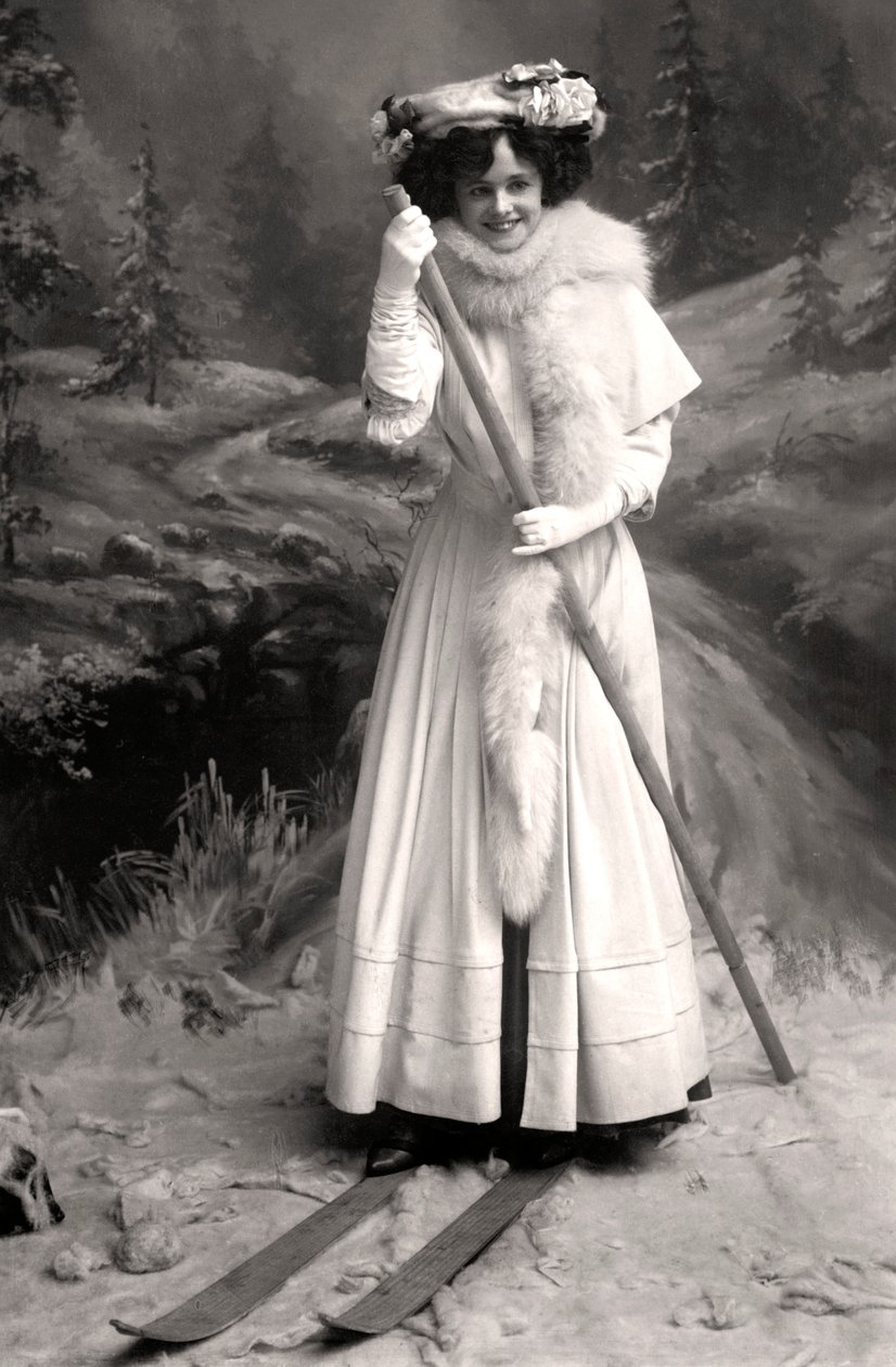 Gertie Millar 1879-1952, İngiliz aktris, 1906. by Foulsham and Banfield