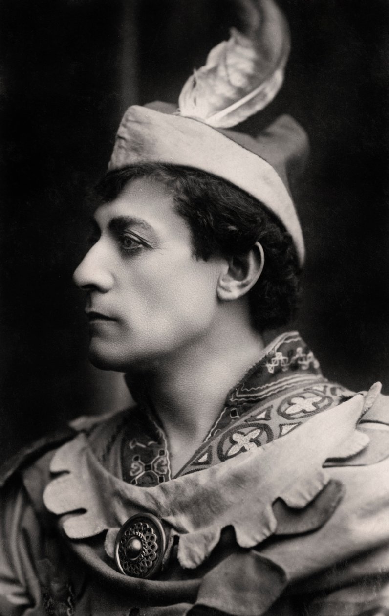 Lewis Waller 1860-1915, İngiliz aktör ve tiyatro yöneticisi, 1906. by Foulsham and Banfield
