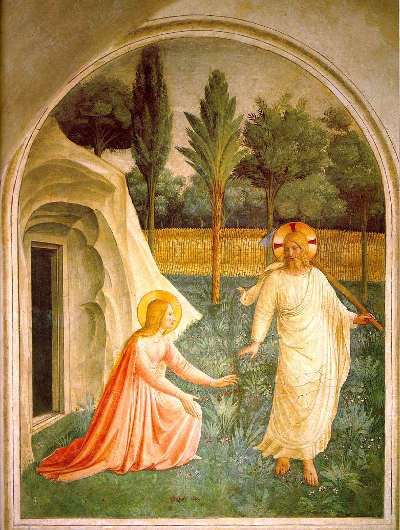 Noli me tangere, taze, Fra Angelico by Fra Angelico