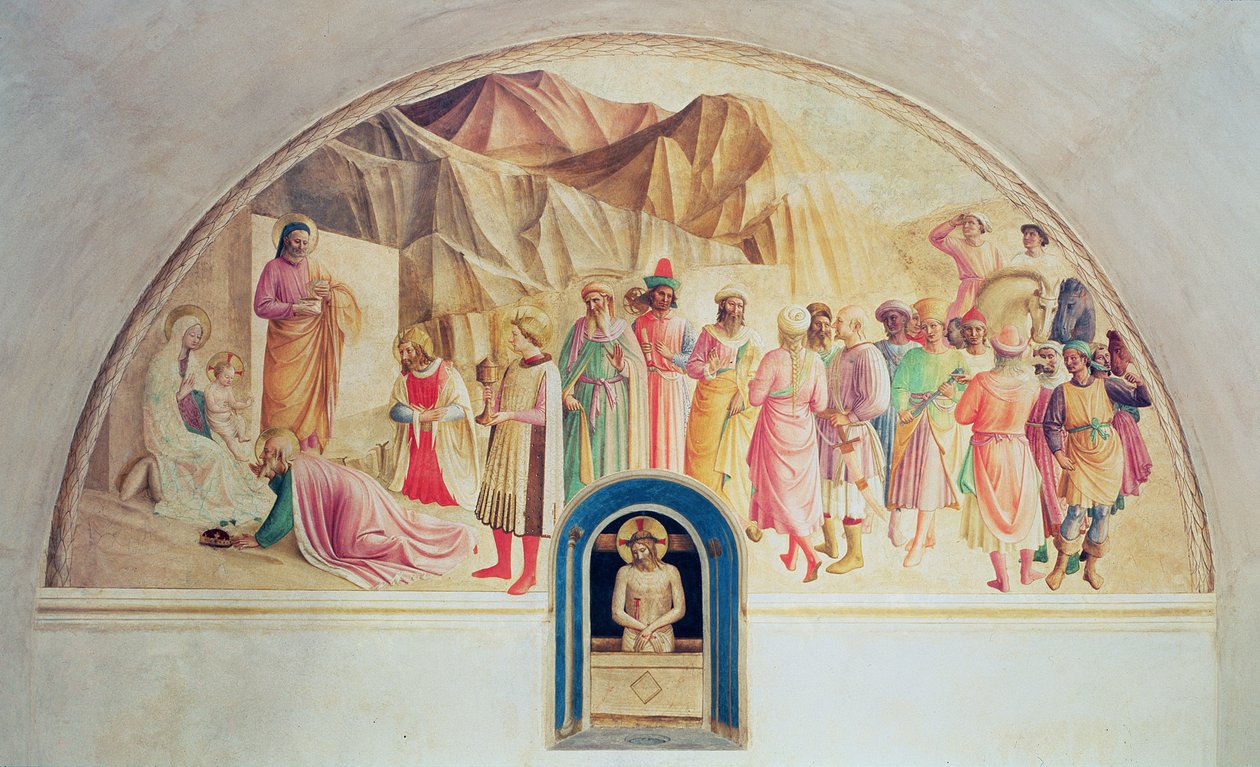 The Adoration of the Magi, 1442  by Fra Angelico