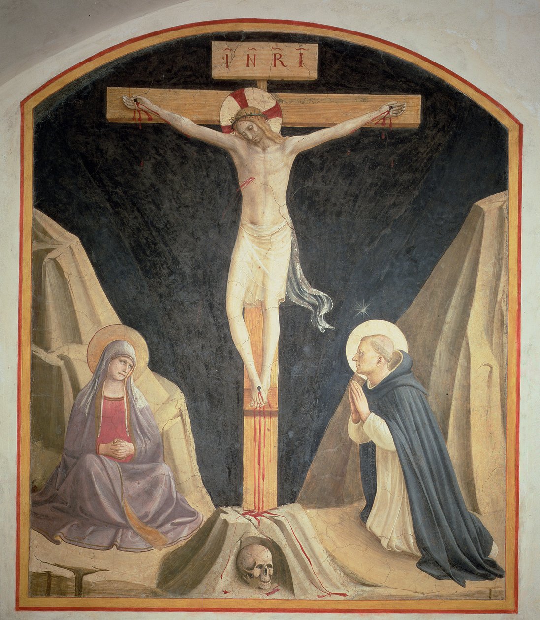 The Crucifixion, 1442  by Fra Angelico