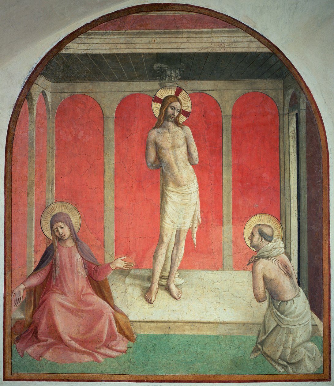 Kırbaçlanma, 1442 by Fra Angelico