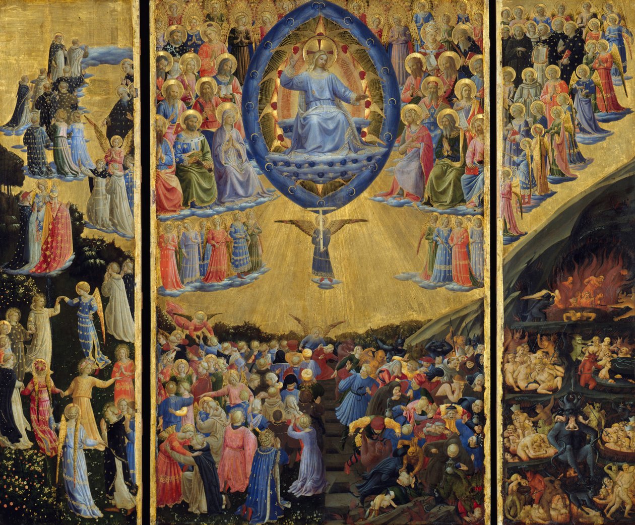 Son Yargı (Kanatlı Sunak) by Fra Angelico