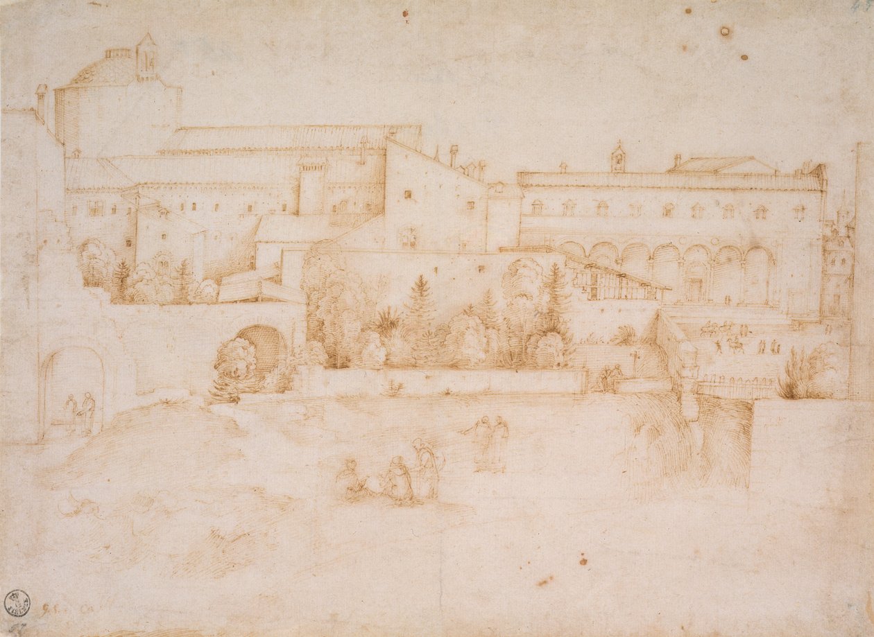 masumlar hastanesi by Fra Bartolommeo