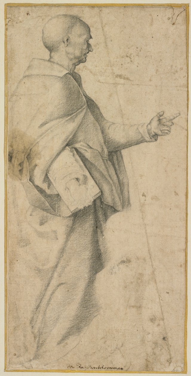 Ayakta Erkek Aziz by Fra Bartolommeo