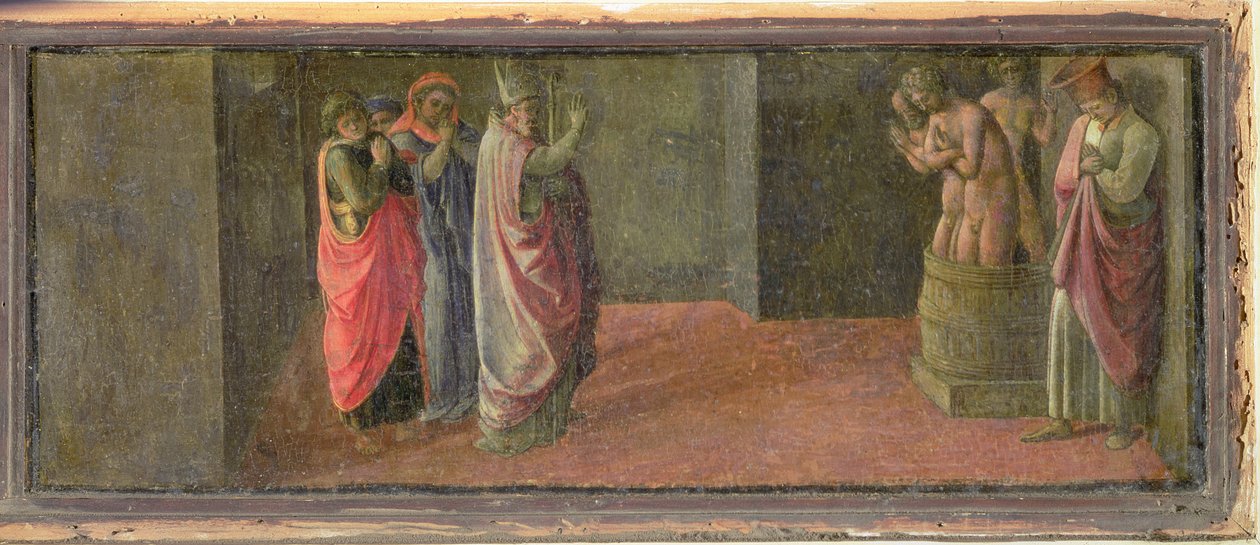 St. Nicholas Öldürülen Üç Gençliği Diriltiyor, (Martelli Şapeli