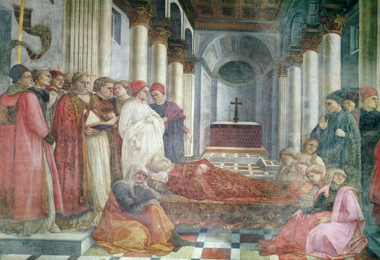 Stillewe -olie op doek -detail van 209896urki by Fra Filippo Lippi