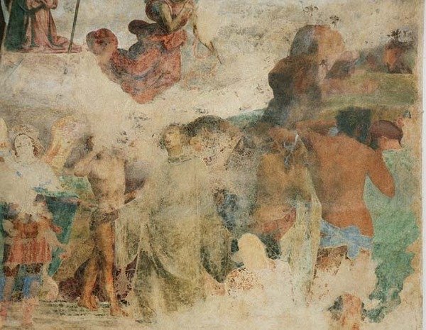 Son Yargı, lanetlileri tasvir eden detay by Fra Bartolomeo