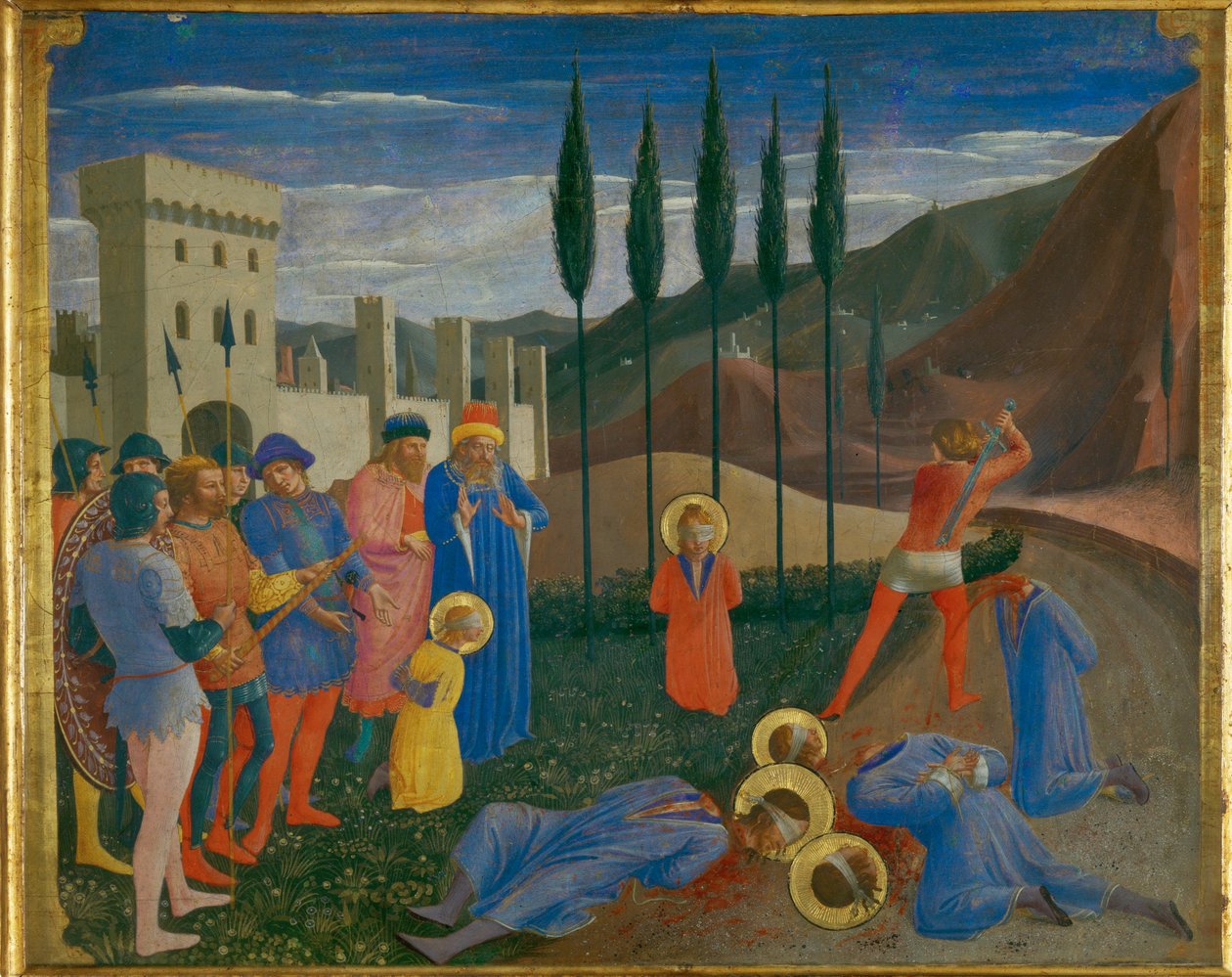 Le martyre de saints Cosme et Damien - Aziz Cosmas ve Damian