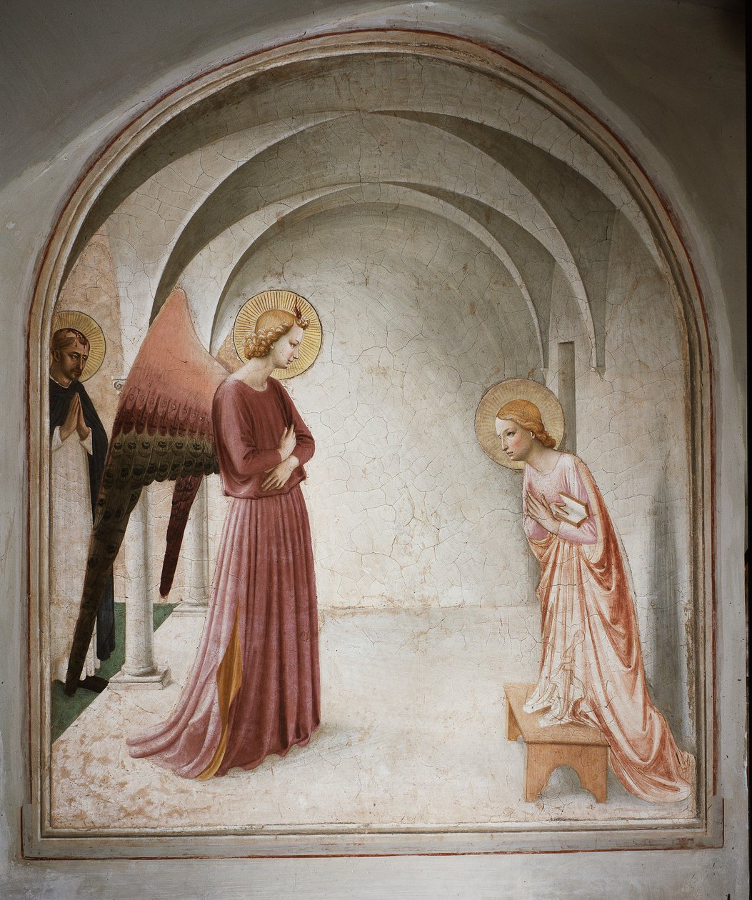 Müjde (Fresco by Fra  Angelico