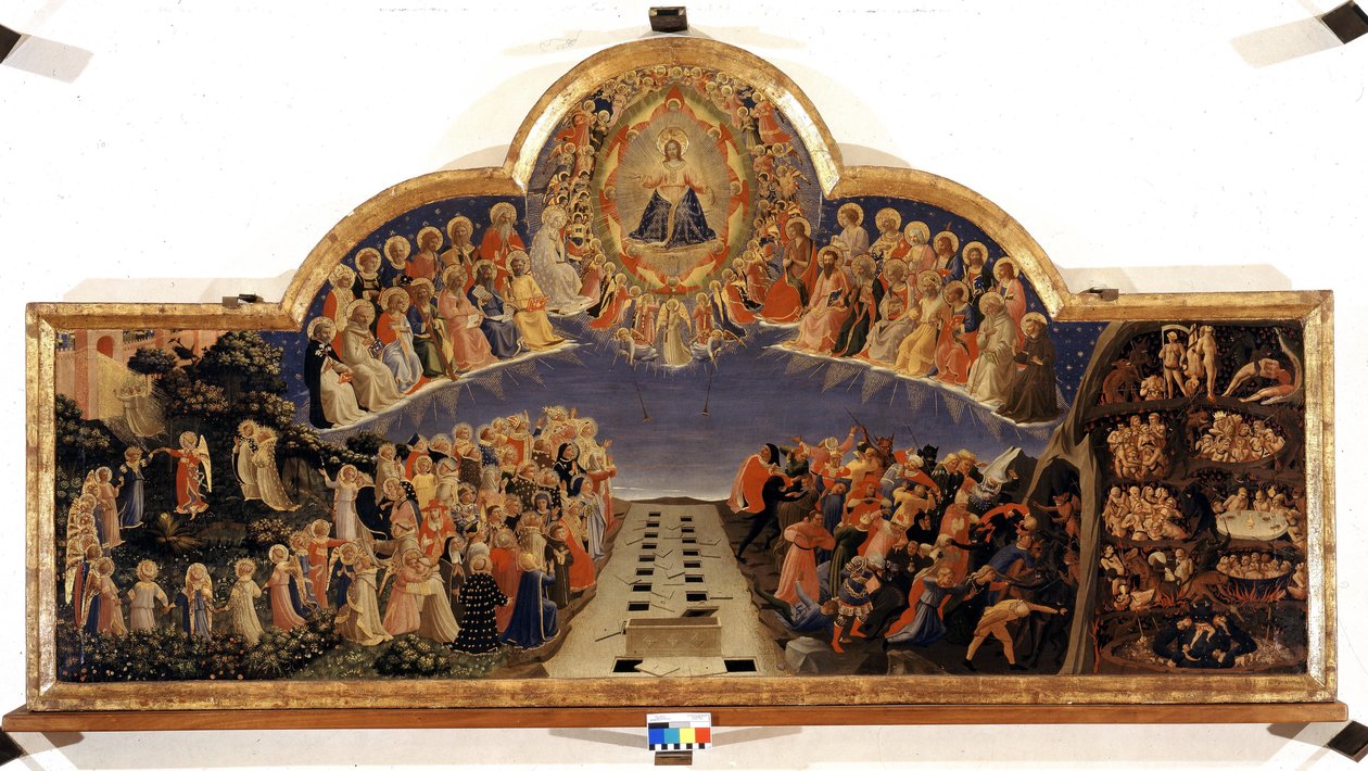 Son Yargı (resim) by Fra  Angelico