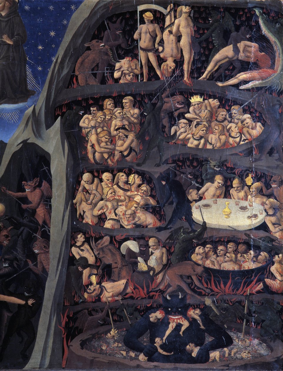 Son Yargı: Cehennem by Fra  Angelico
