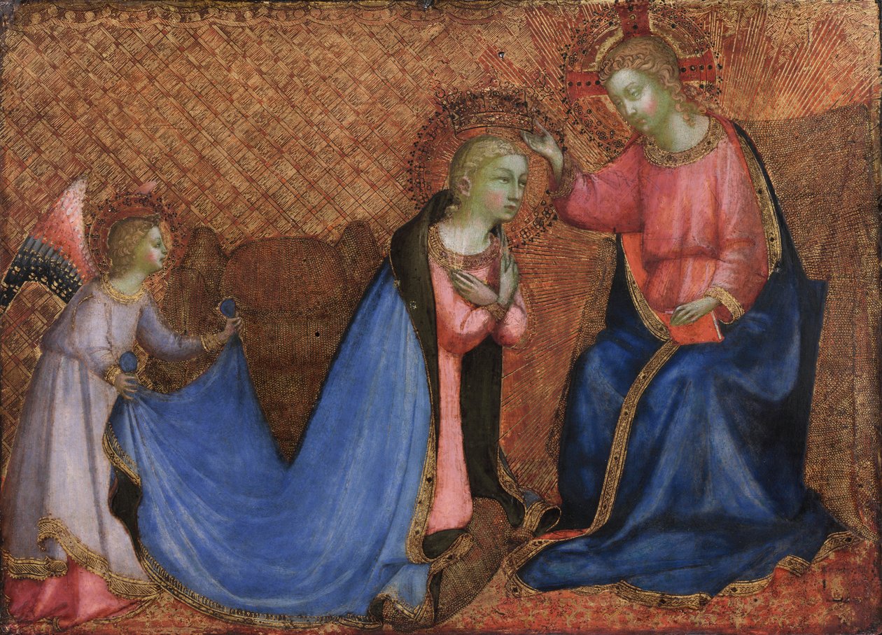 Bakire'nin taç giyme töreni by Fra Angelico