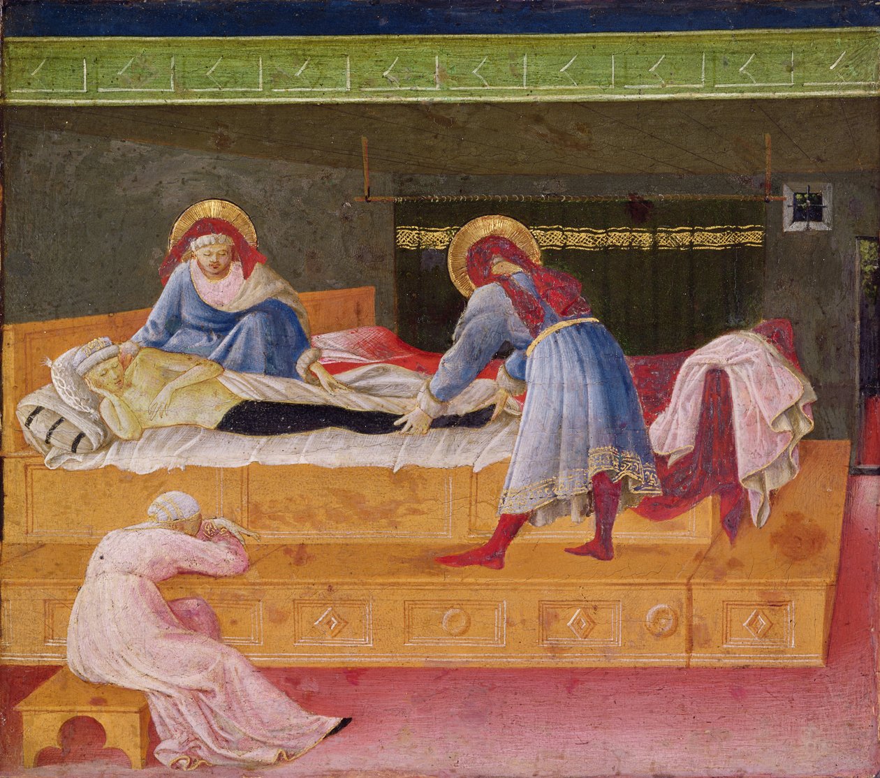 Aziz Cosmas ve Damian Şifa Justin, 1445 by Fra Angelico