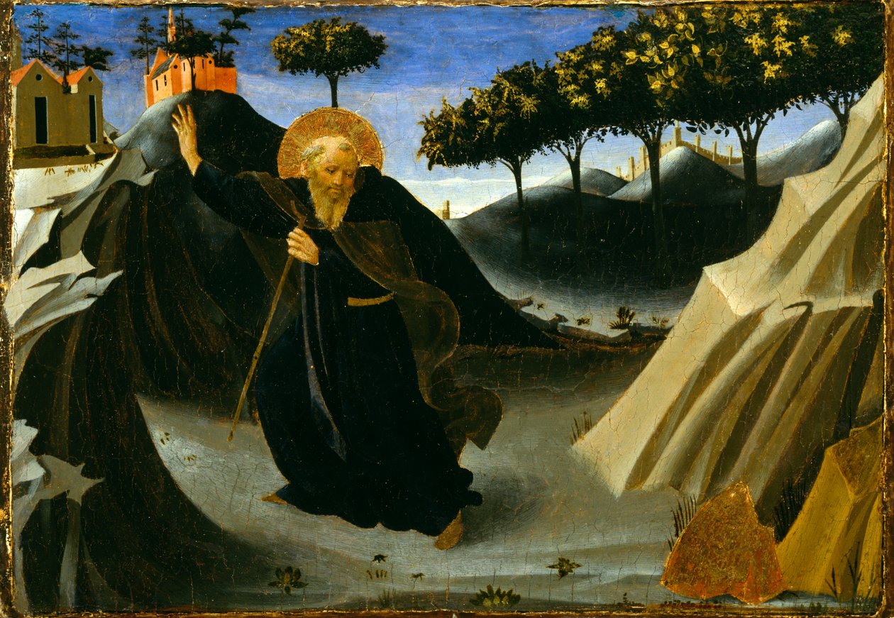 Aziz Anthony Abbot Altın Kütlesinden Kaçınıyor, 1430