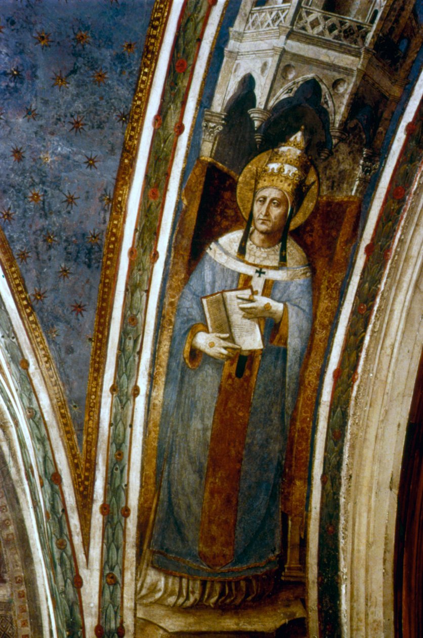 Aziz Gregory, 15. yüzyılın ortalarında by Fra Angelico