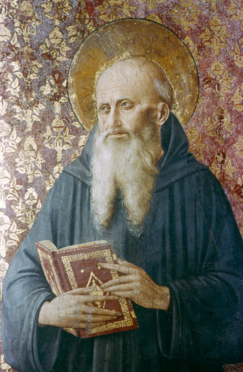 Aziz Jerome, 15. yüzyılın ortalarında by Fra Angelico