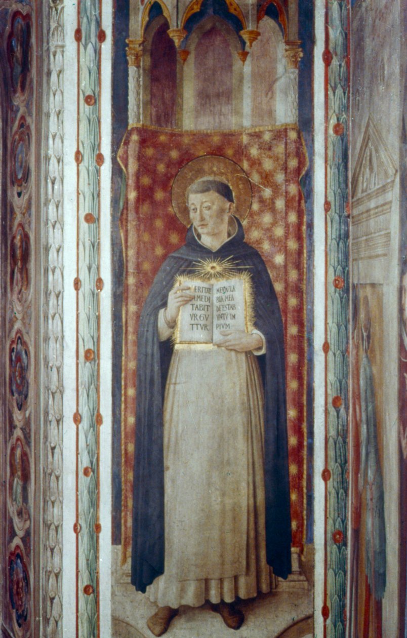 Aziz Thomas Aquinas, 15. yüzyılın ortaları by Fra Angelico