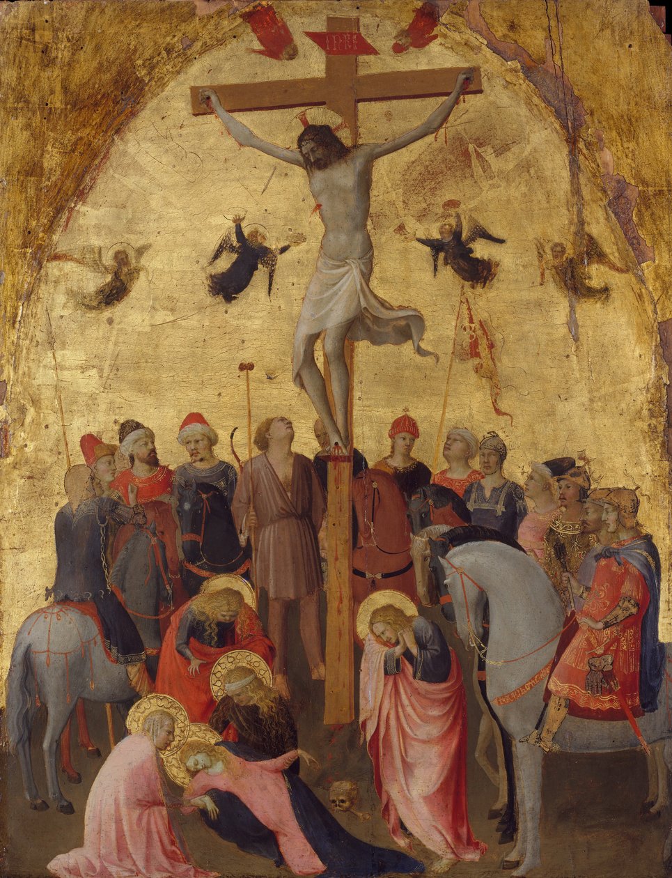 Çarmıha Gerilme, ca. 1420-23. by Fra Angelico