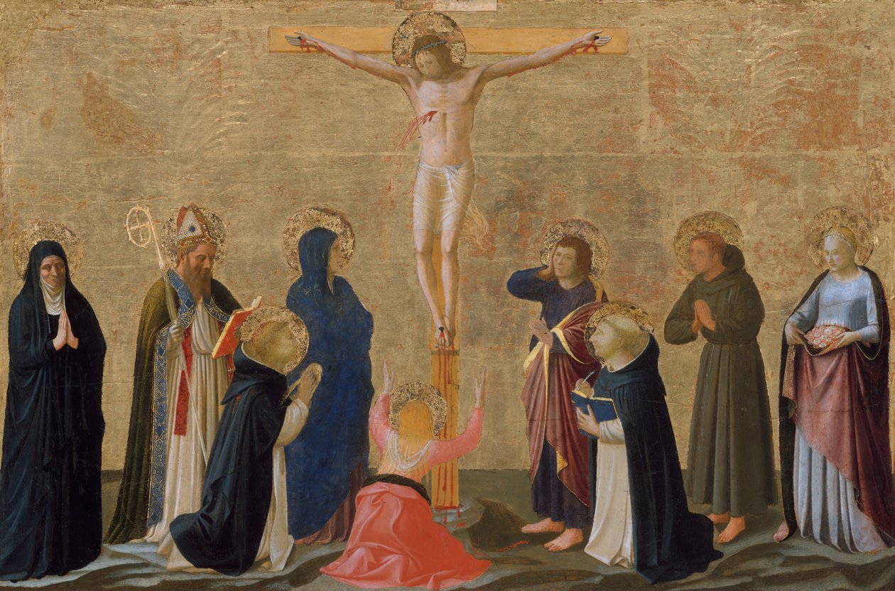 Çarmıha Gerilme, muhtemelen ca. 1440. by Fra Angelico