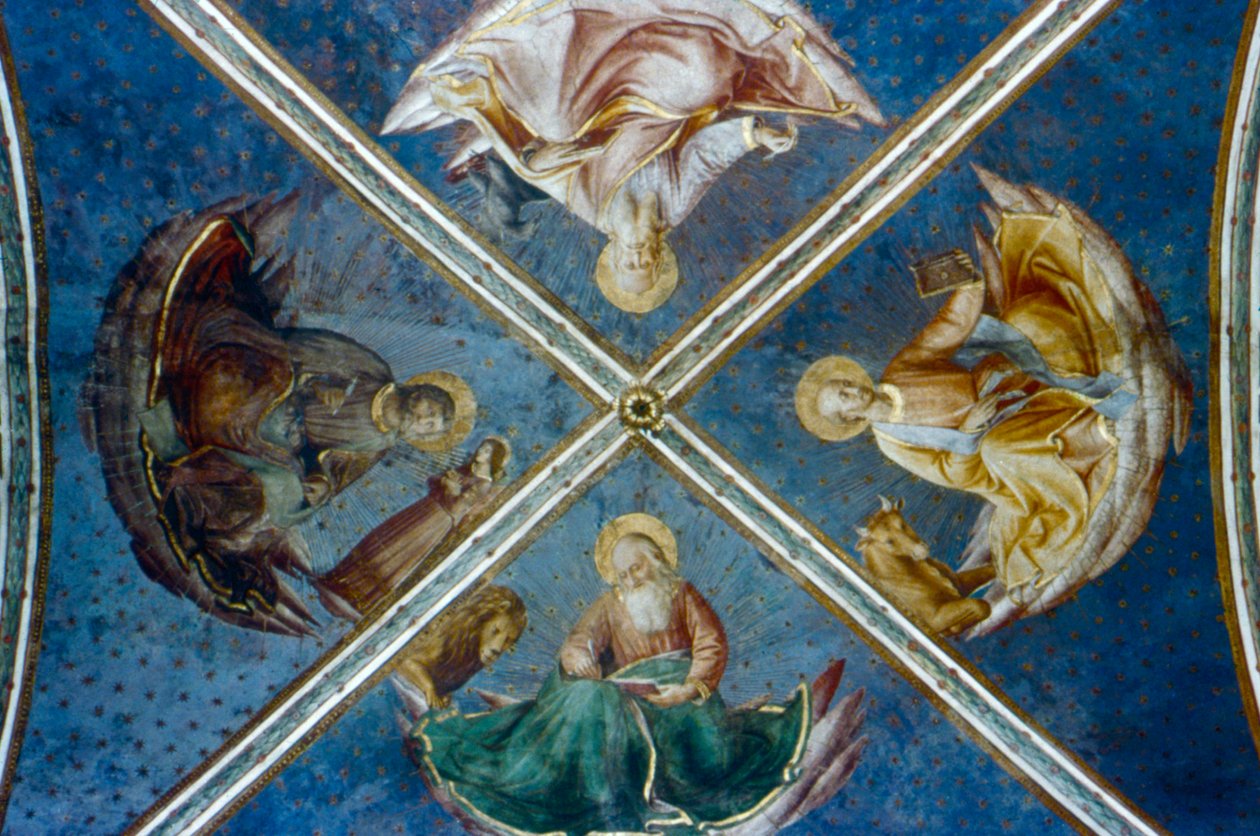 Dört Evangelist, 15. yüzyılın ortaları by Fra Angelico