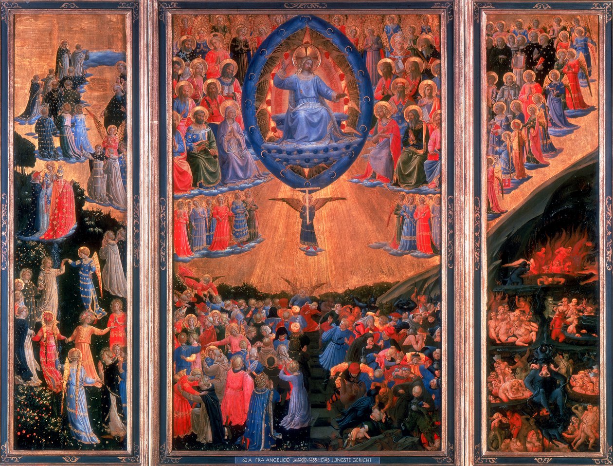 Son Yargı, c1420-1455 by Fra Angelico