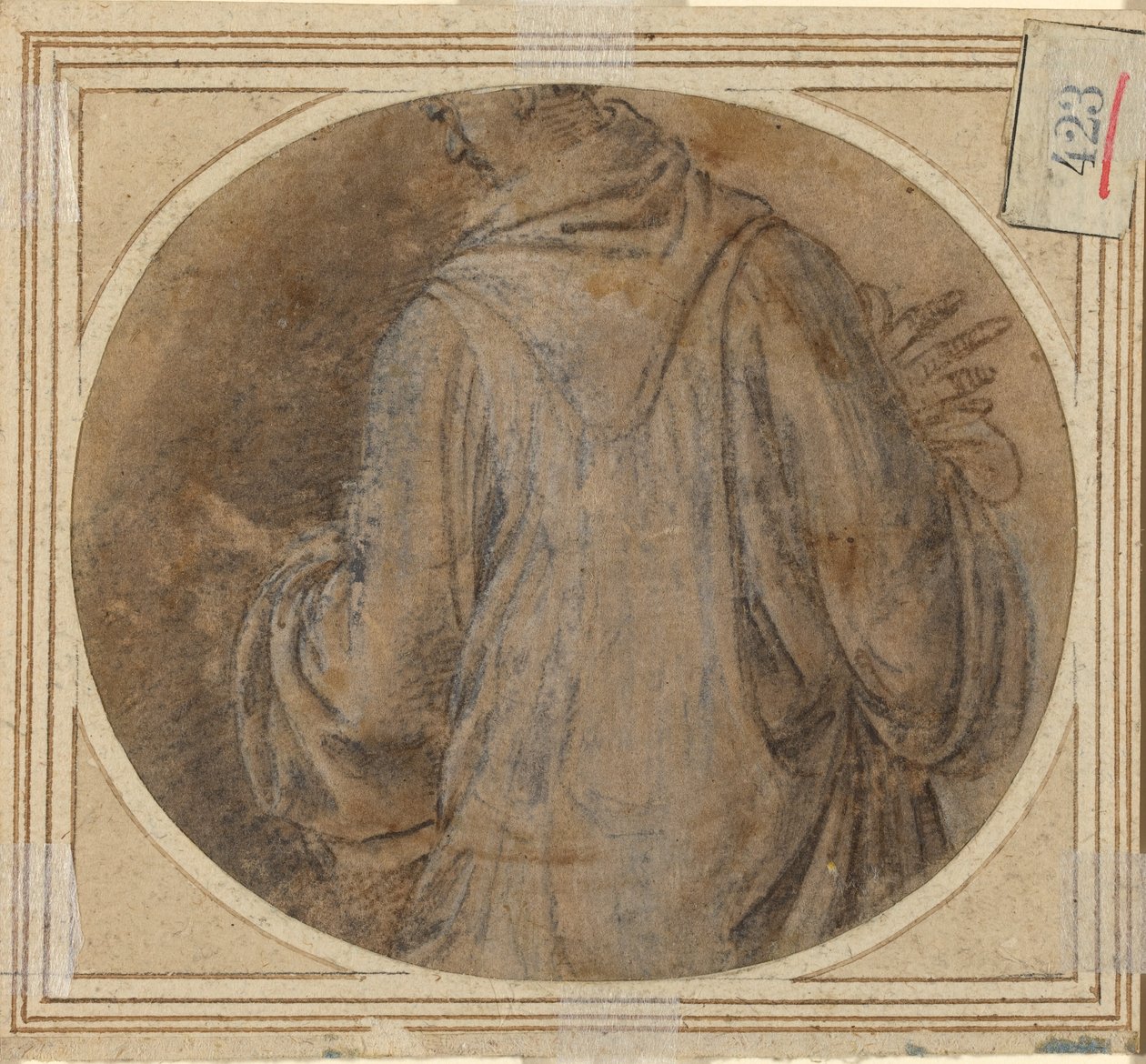 Bir Keşiş [verso] by Fra Bartolommeo