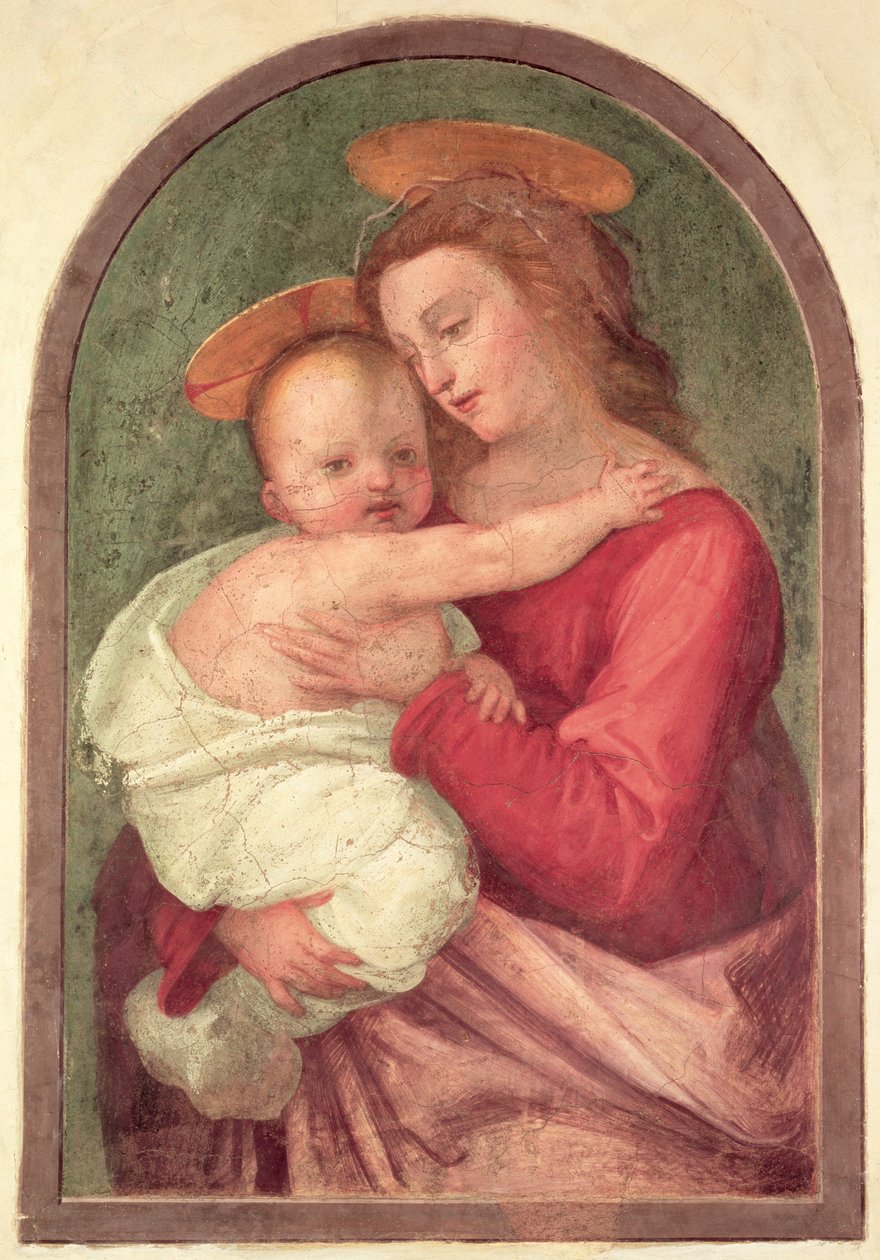 madonna ve çocuk by Fra Bartolommeo