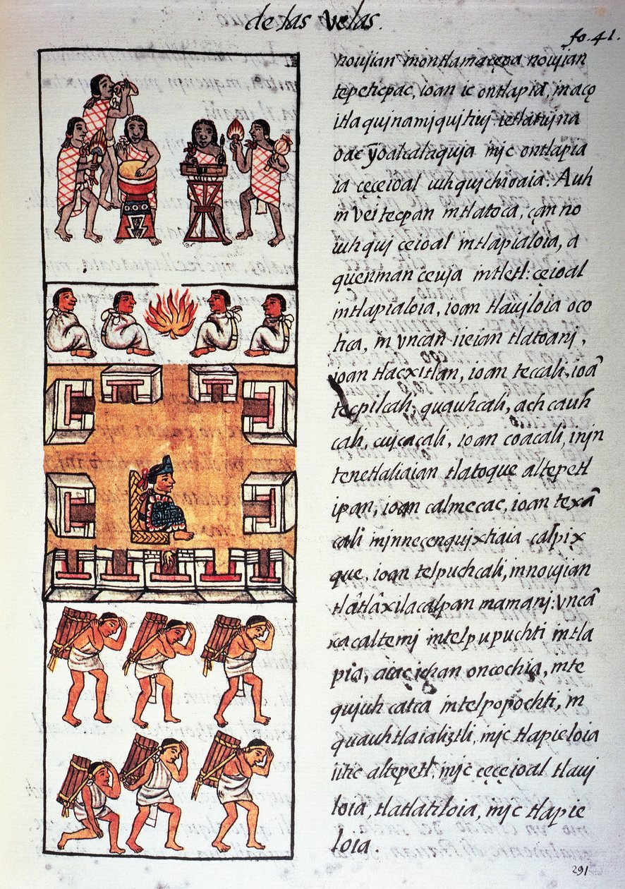 Aztek toplumu, müzisyenler, kral ve tüccarlar, Nahuati