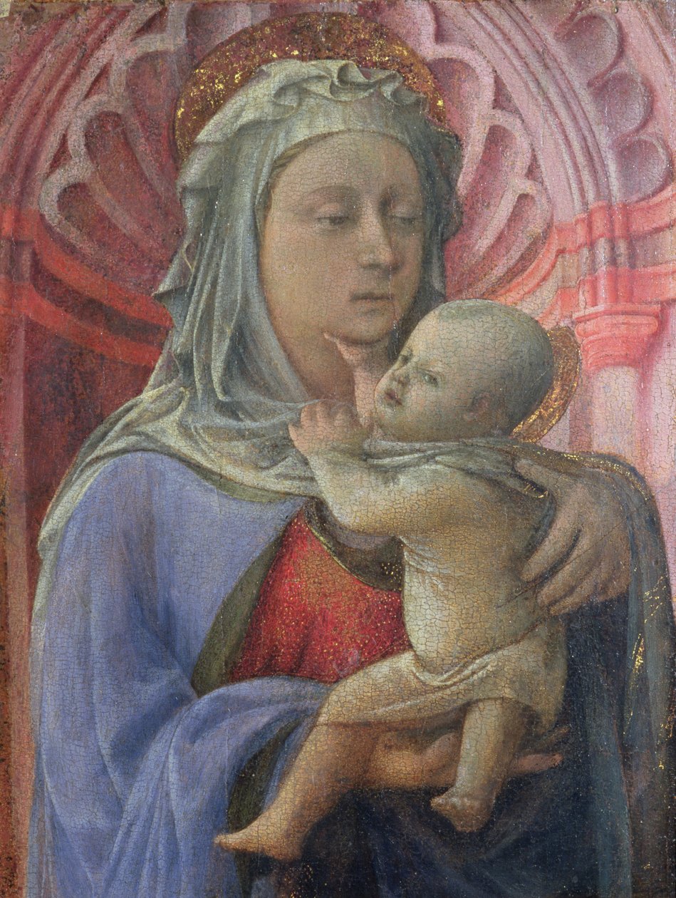 Madonna ve Çocuk, c.1430 by Fra Filippo Lippi