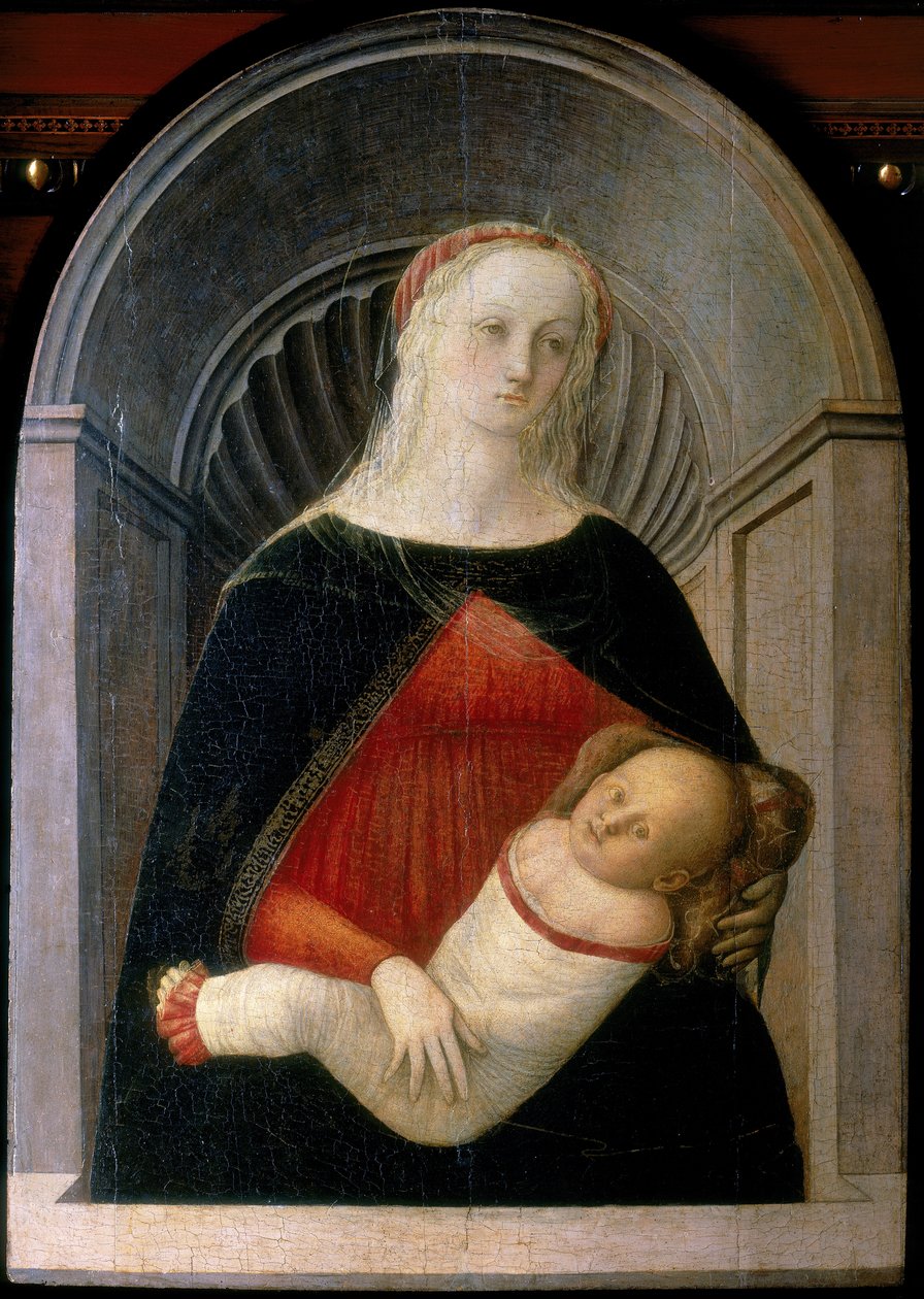 Madonna ve Çocuk, c.1450 (panelde tempera) by Fra Filippo Lippi