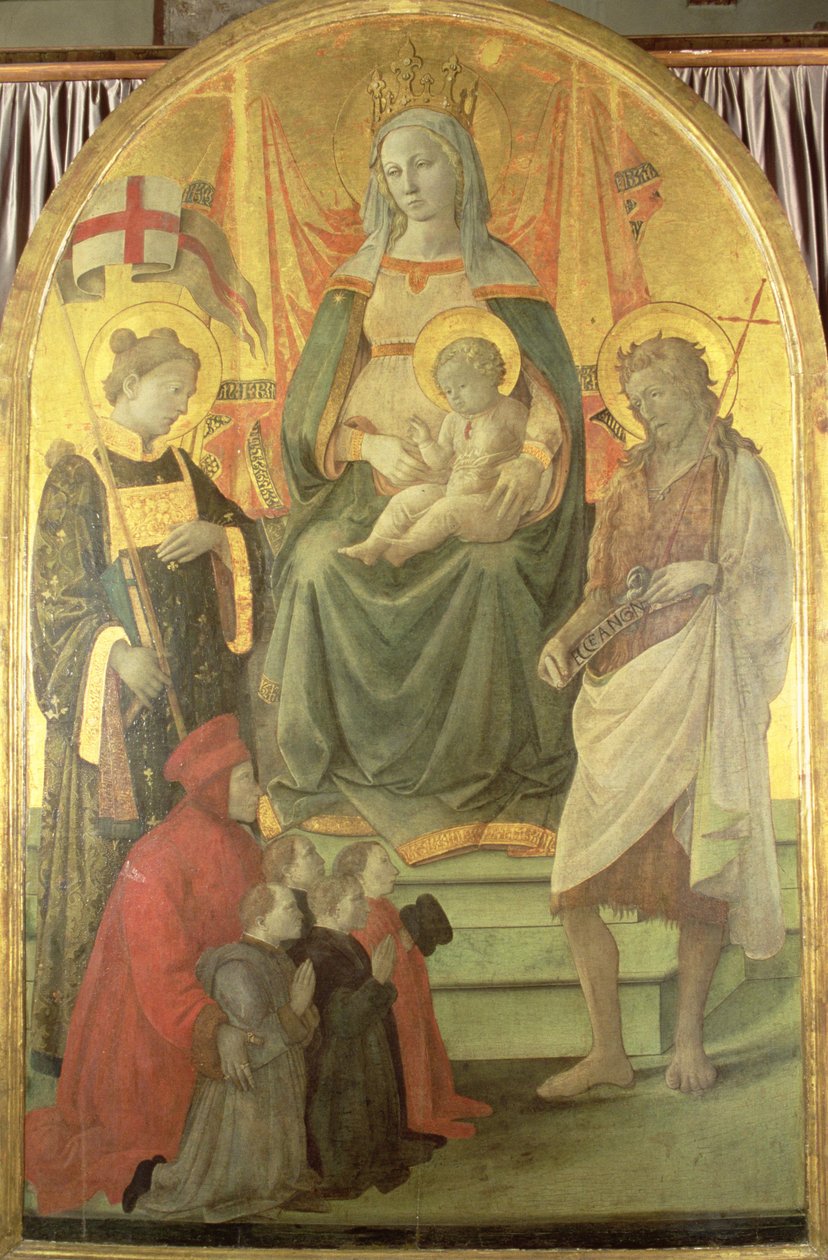 Madonna del Ceppo, 1453 by Fra Filippo Lippi