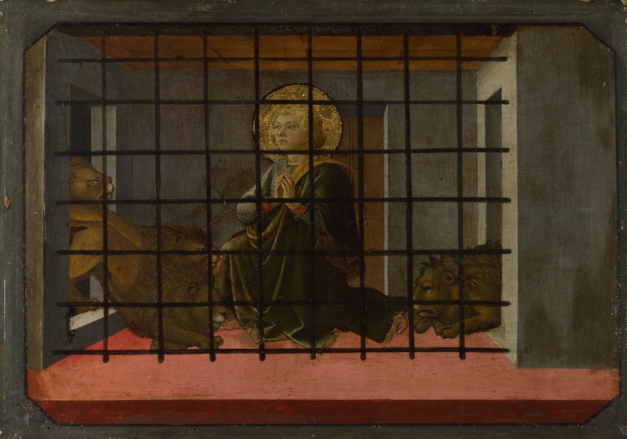 Hapishanedeki Aziz Mamas, Pistoia Santa Trinità Altarpiece