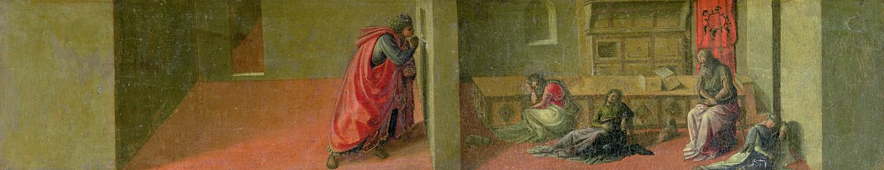 St. Nicholas Üç Fakir Bakire Mirasını Verdi (Martelli Şapeli