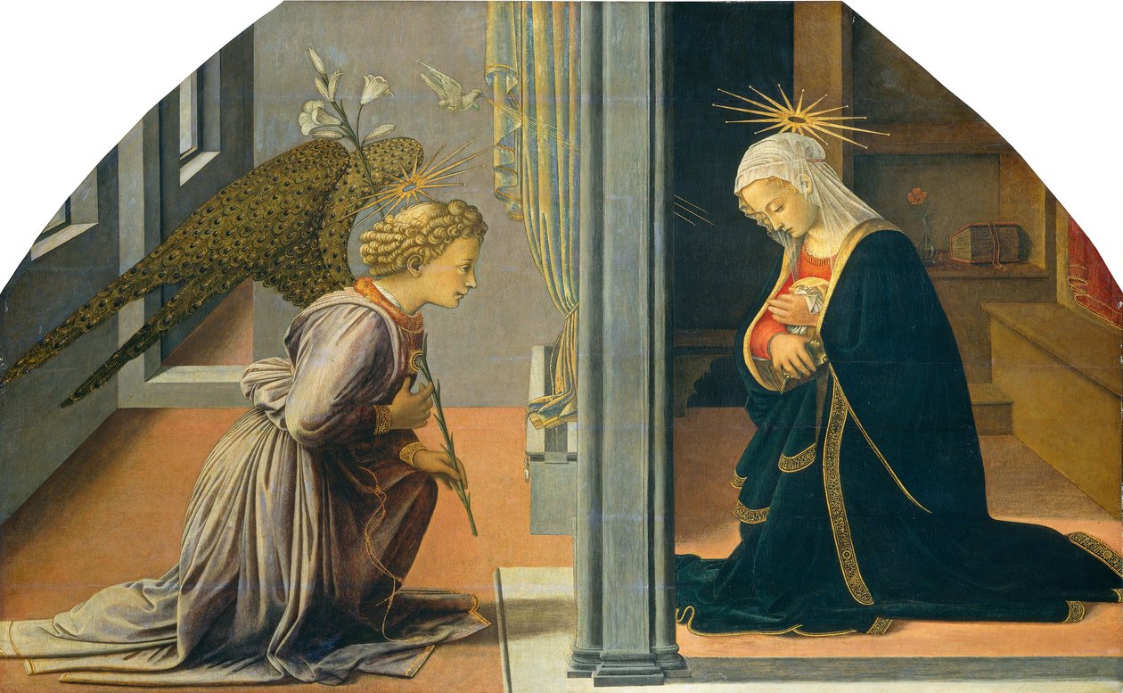Duyuru by Fra Filippo Lippi