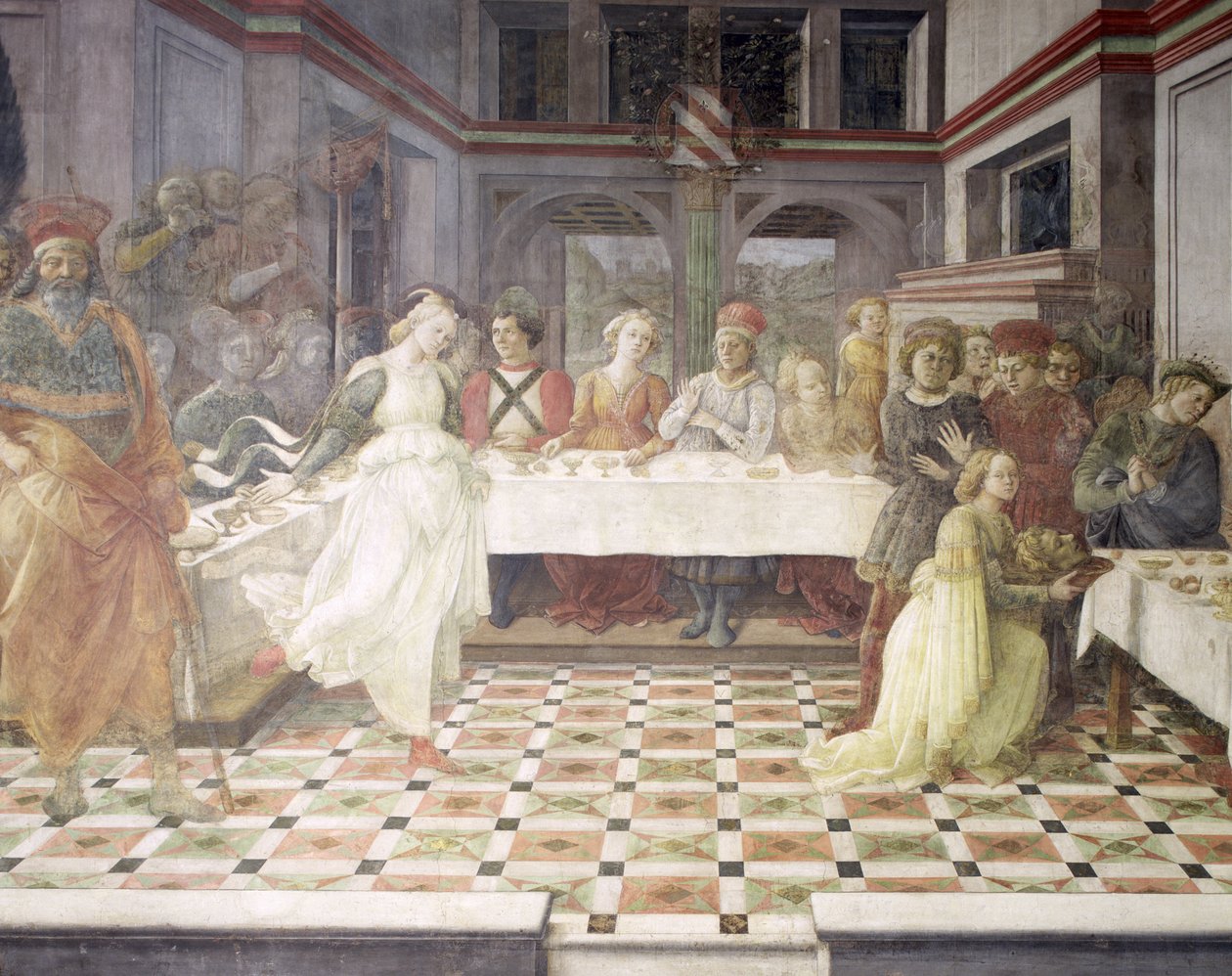 Hirodes Bayramı (ayrıca bkz. 60432) by Fra Filippo Lippi