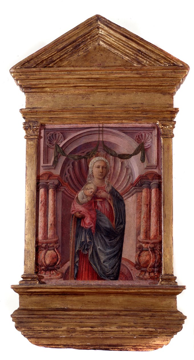 Çocuklu Bakire (Resim by Fra Filippo Lippi