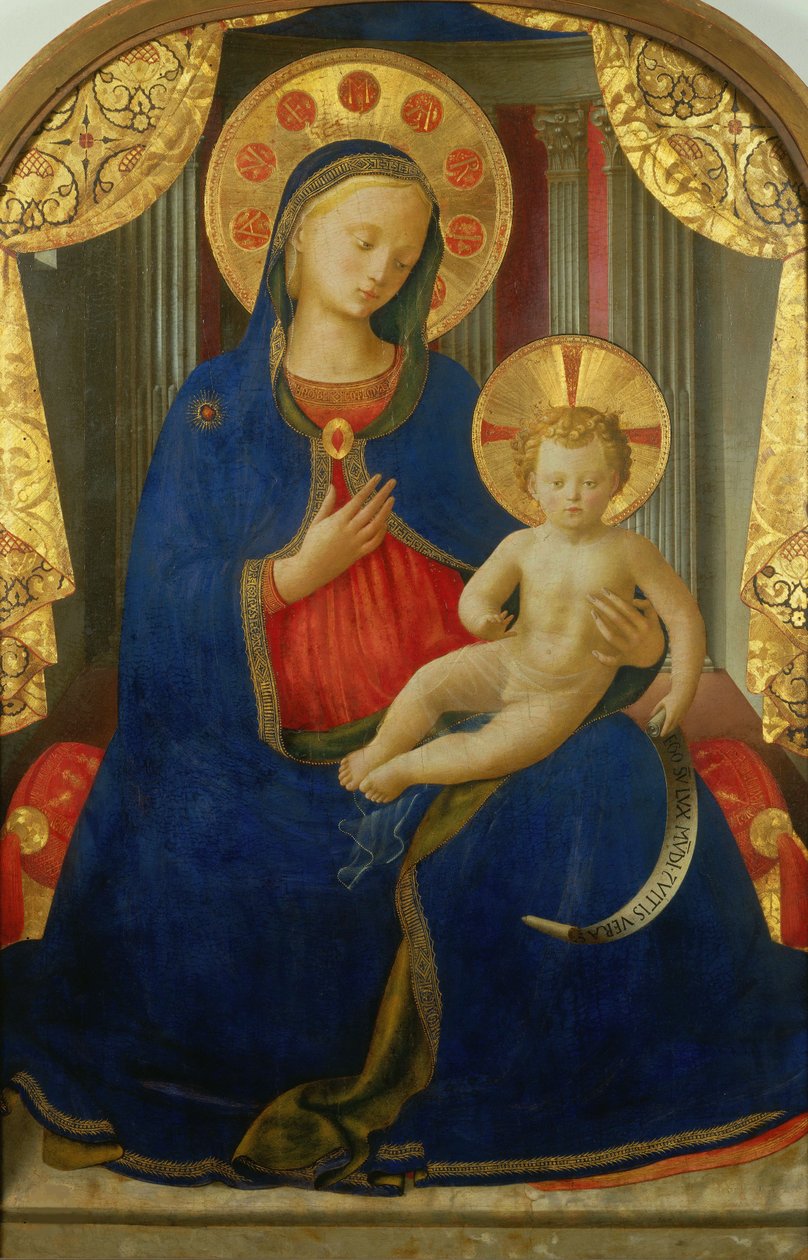 Tevazu Madonna Tevazu Madonna, yaklaşık 1435-1440. by Fra Giovanni Angelico da Fiesole