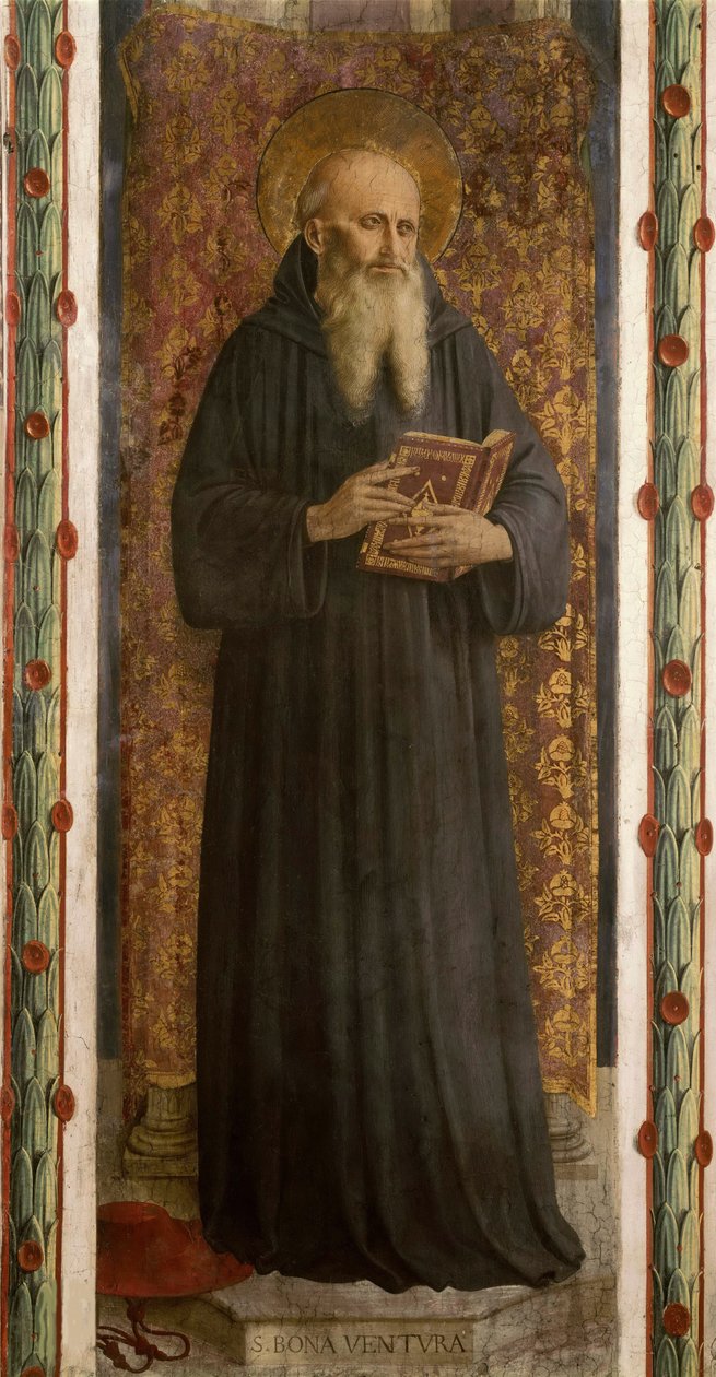 Aziz Bonaventure, c. 1448. by Fra Giovanni Angelico da Fiesole