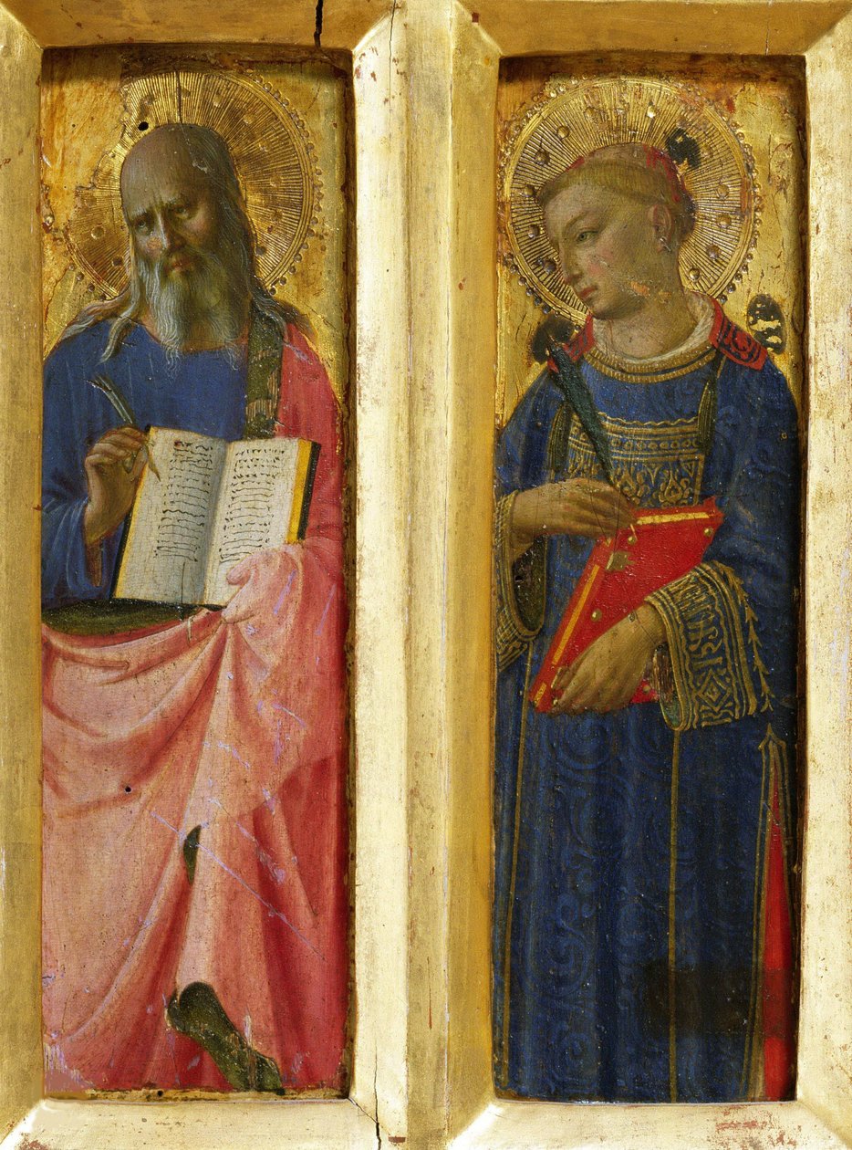 Aziz John the Evangelist ve Aziz Stephen Perugia Altarpiece