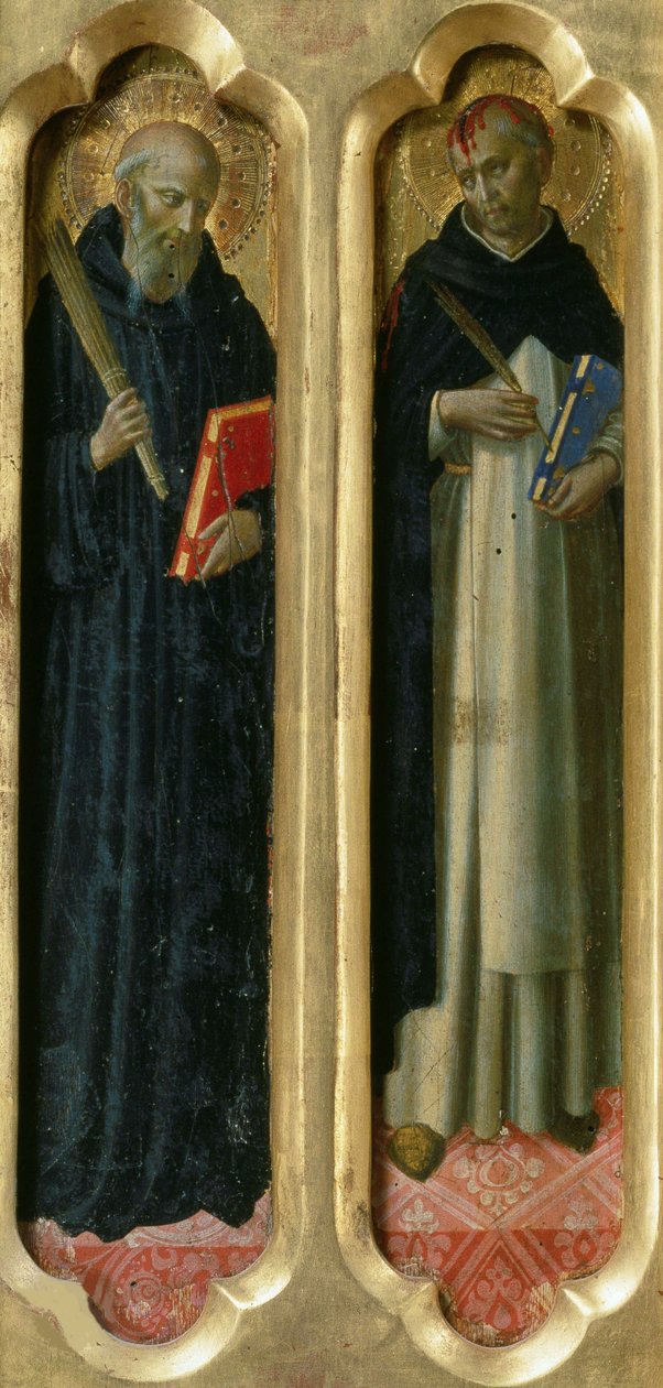 Aziz Benedict ve Peter the Martyr, Perugia Altarpiece