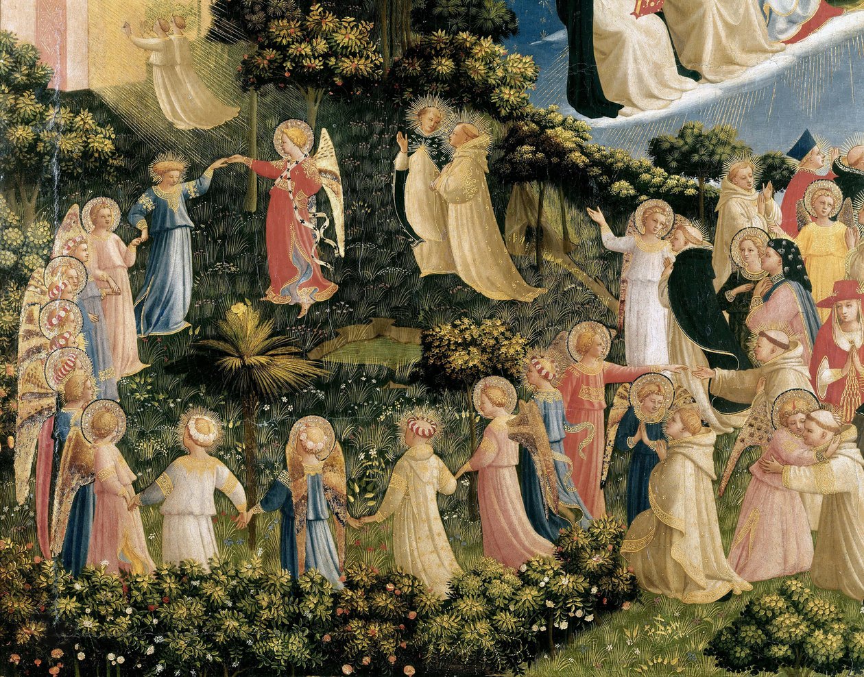 Son Yargı Ayrıntısı, yaklaşık 1432. by Fra Giovanni Angelico da Fiesole