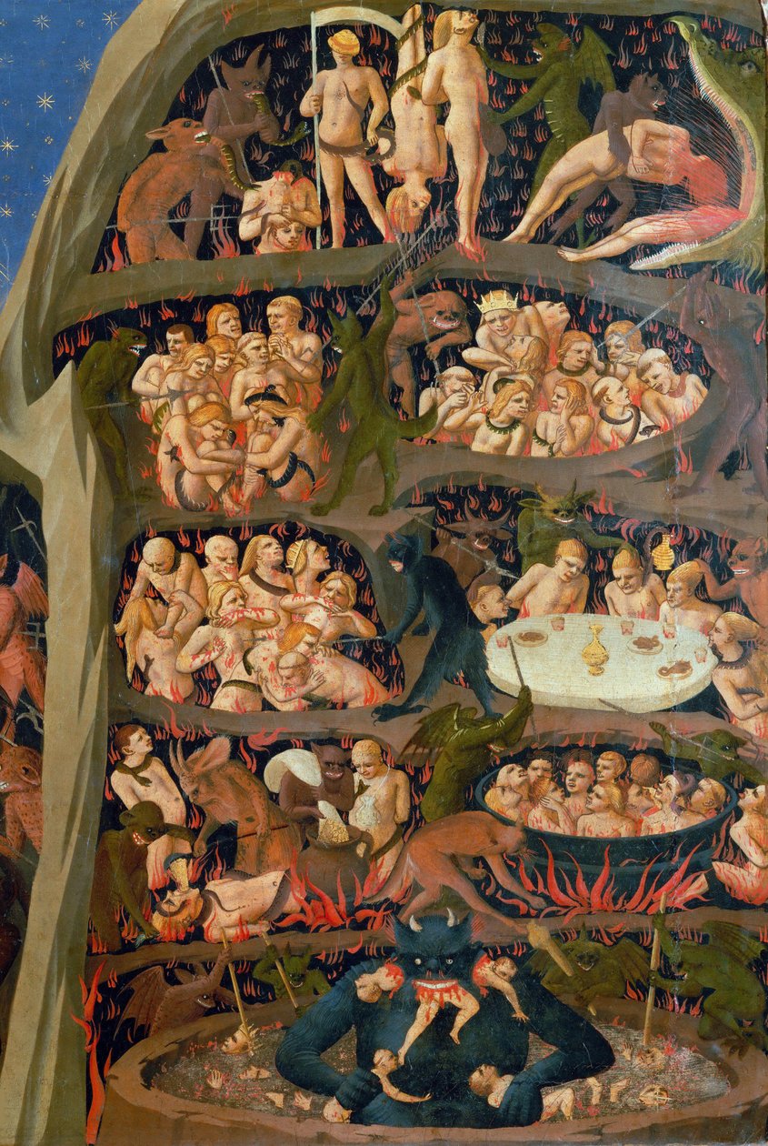 Son Yargı Ayrıntısı, yaklaşık 1432. by Fra Giovanni Angelico da Fiesole