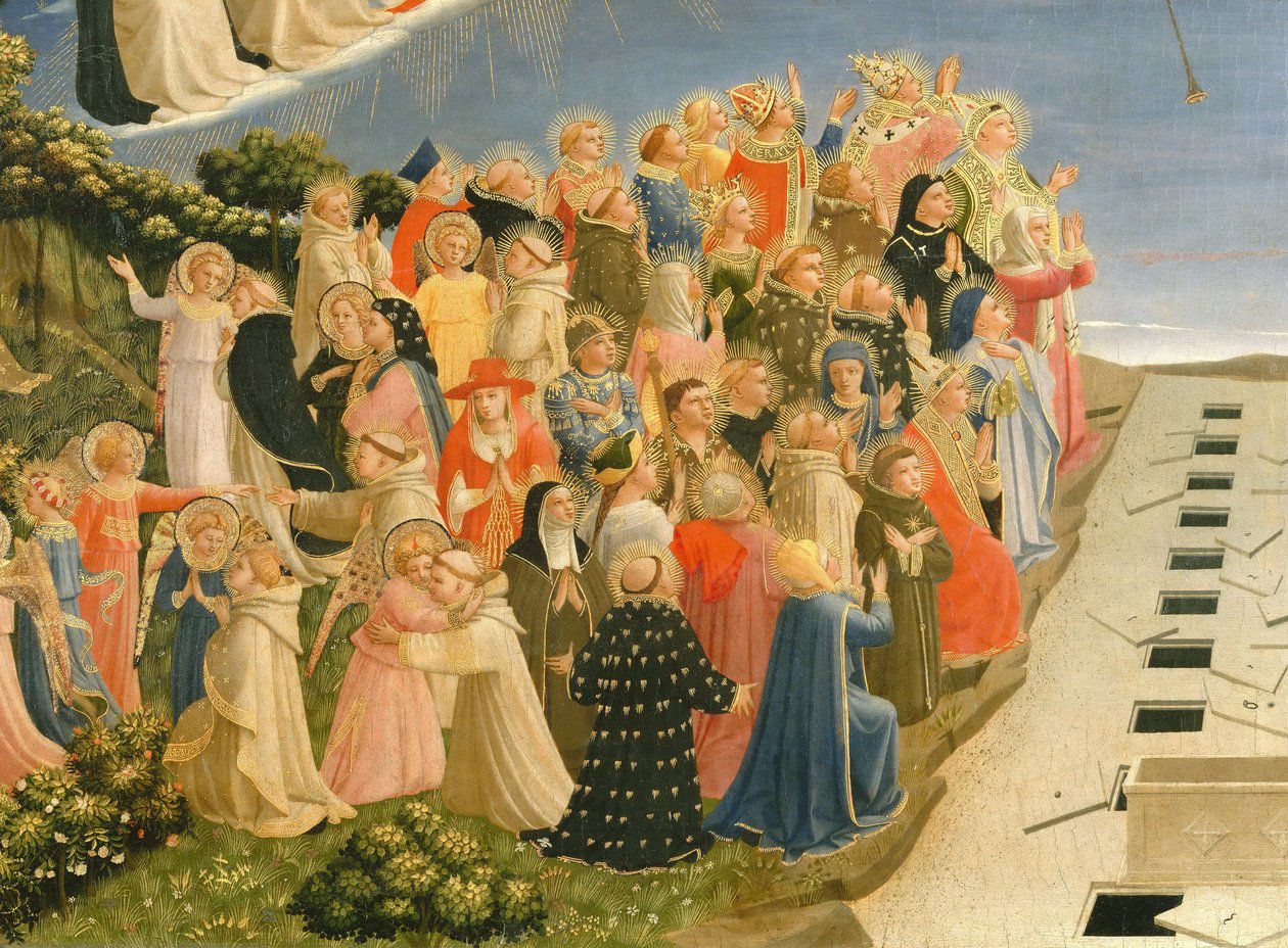 Son Yargı Ayrıntısı, yaklaşık 1432. by Fra Giovanni Angelico da Fiesole