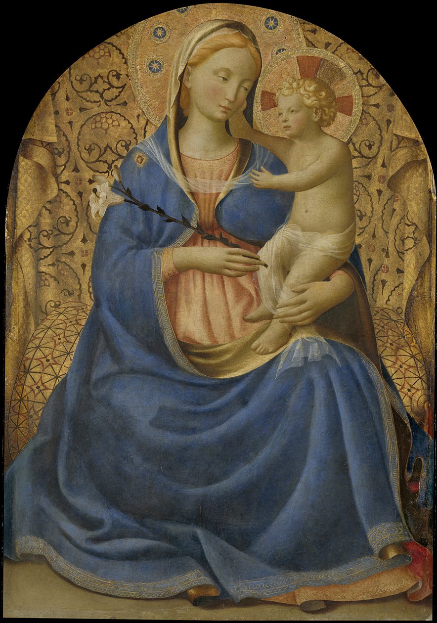Tevazu Bakiresi Madonna dell Umilitá, c. 1440 by Fra Giovanni Angelico da Fiesole