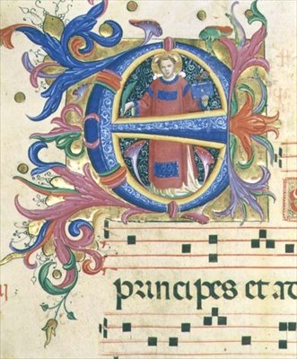 Missal 558 f.156v St. Stephen