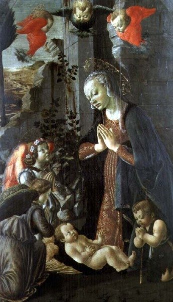 Madonna ve Çocuk (panel) by Fra da Pistoia Paolino