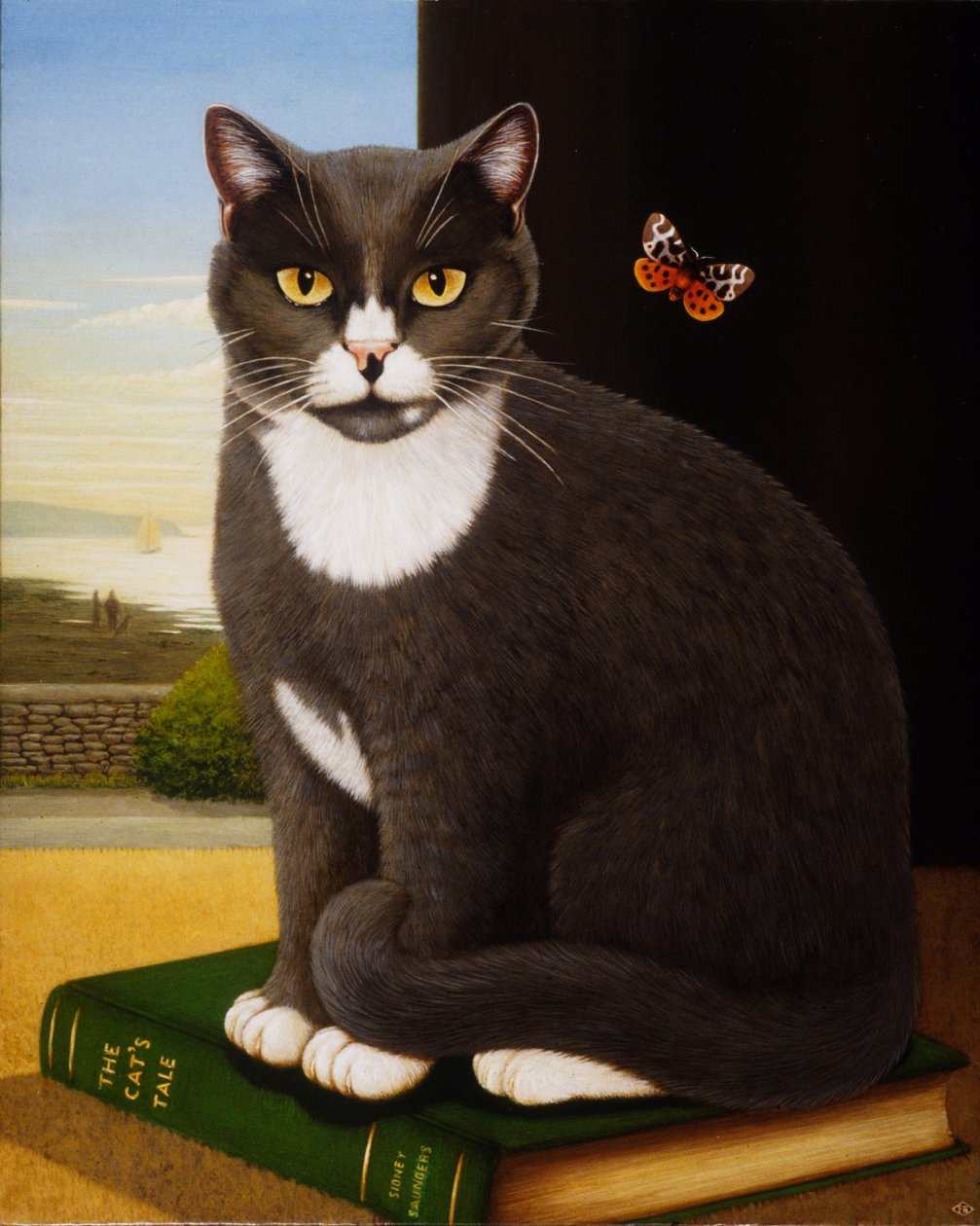 Sidney, 1993 (panelde yağlar ve tempera) by Frances Broomfield