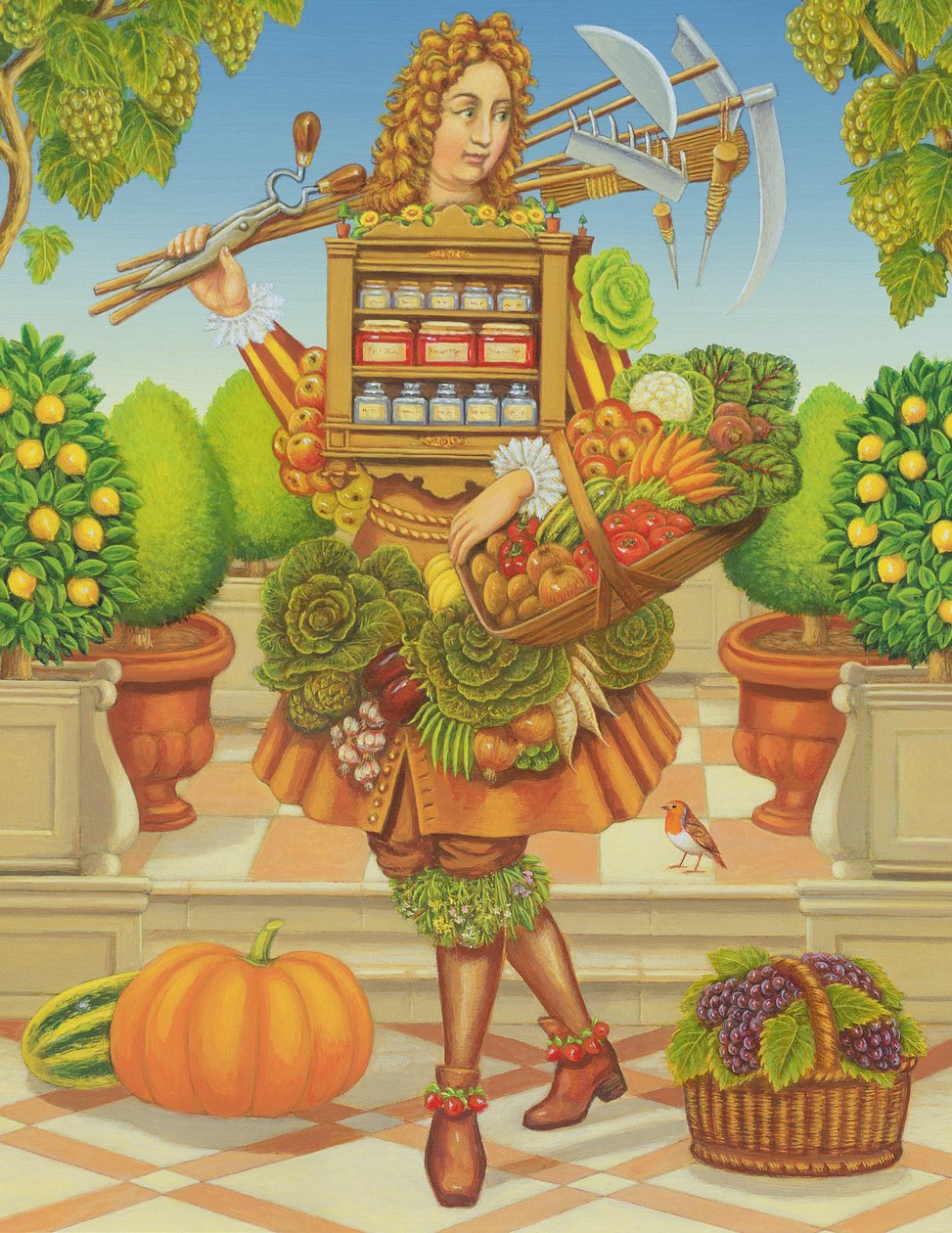 Mutfak Bahçıvanı, 2001 by Frances Broomfield